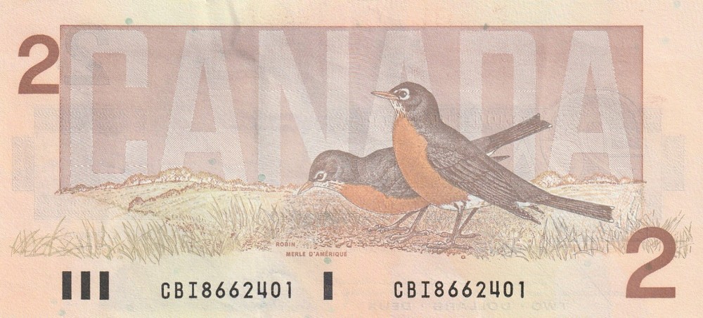 Canada 1986 $2.00 CBI