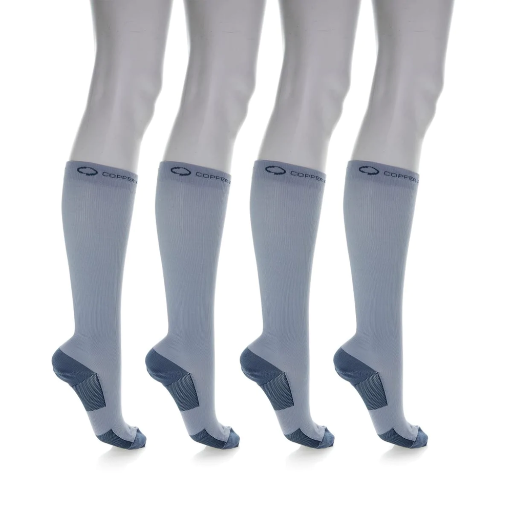 Copper Fit™ Knee-High Compression Socks 4-pack 581211/595126-J