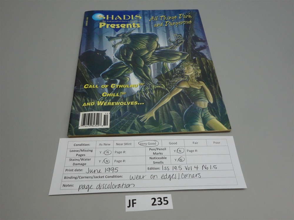 Shadis Magazine: Issue # 19.5