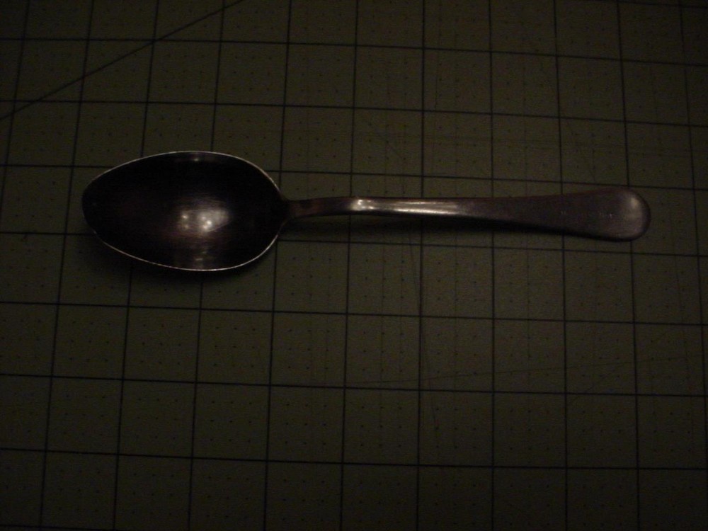 German WWll prison / labor camp mess hall / cafeteria spoon Messerschmitt