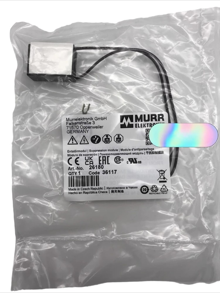 1pcs MURR 26180 Suppression Module