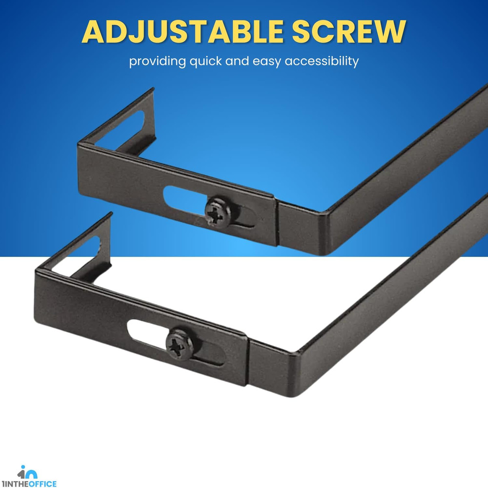 Cubicle Hangers, Adjustable, 4/Pack