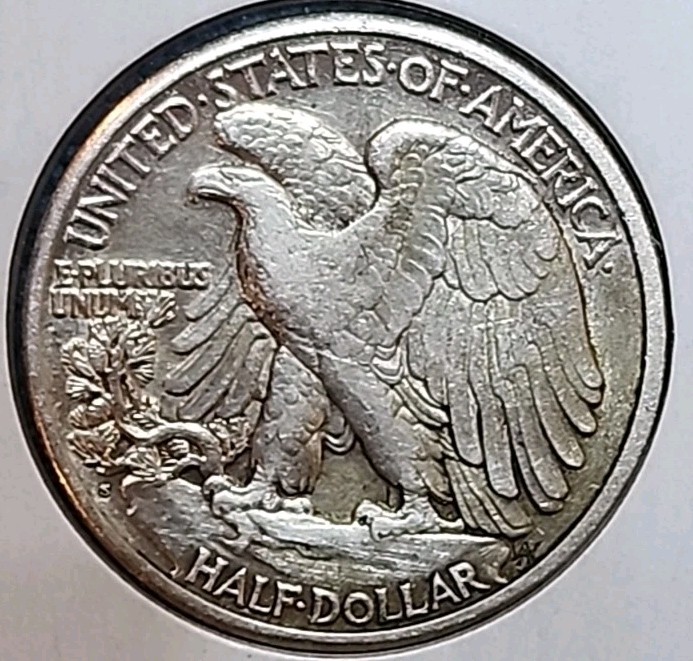 1918-S Walking Liberty Half Dollar ■ AU ■ #2157