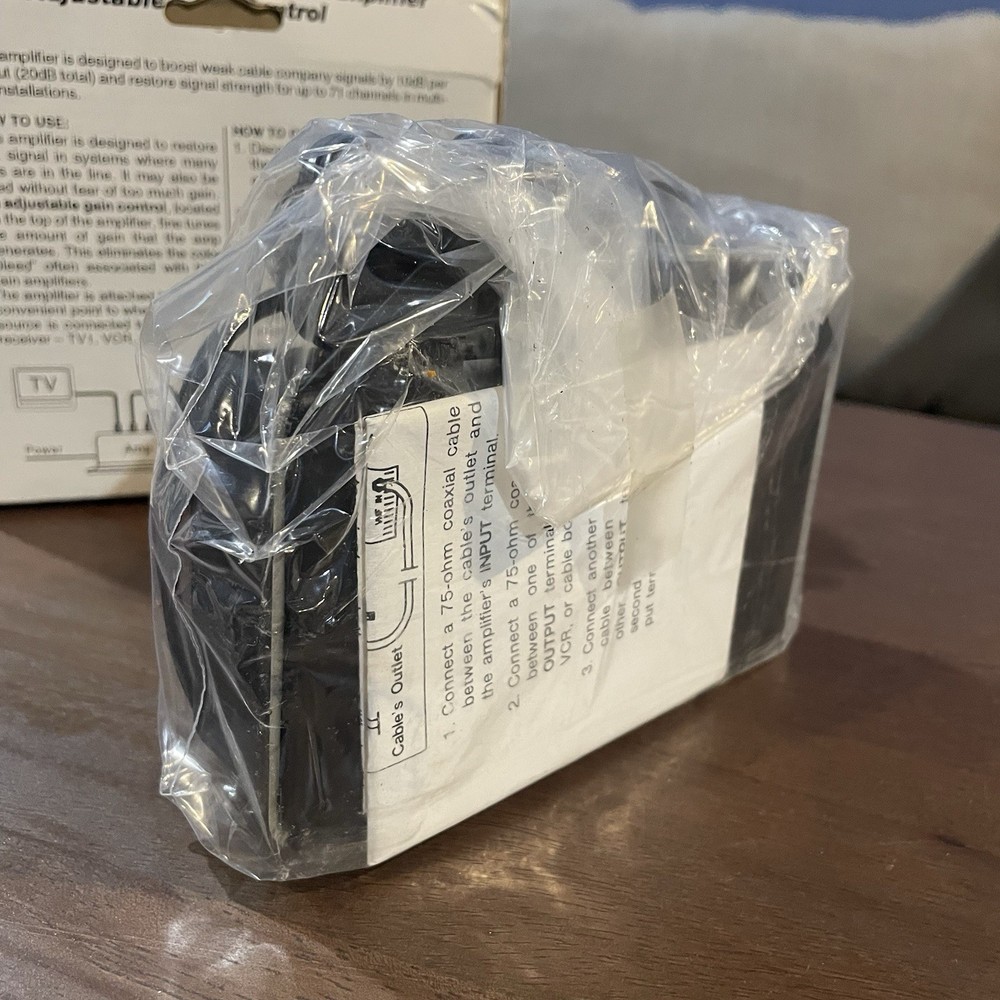 Arista Cable System Signal Amplifier Model 56-942