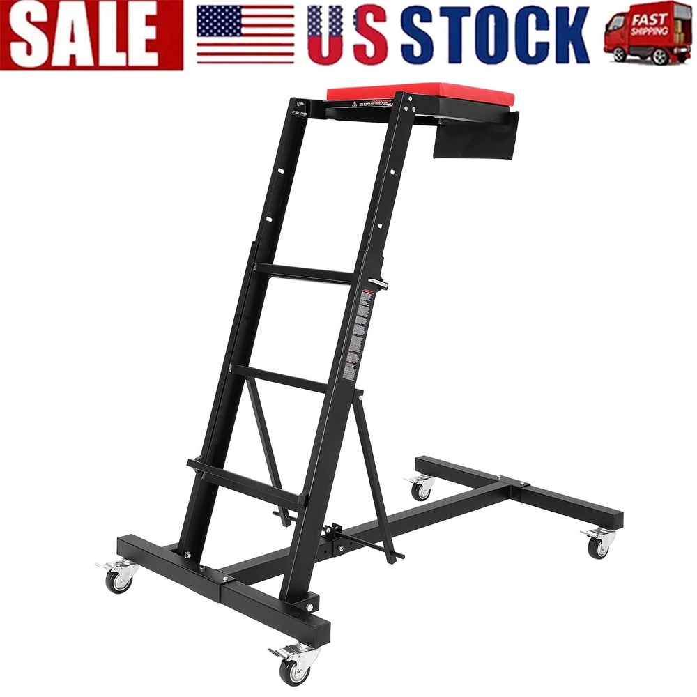 Heavy Duty Topside Automotive Engine Creeper Foldable High Crawler 400 Lbs