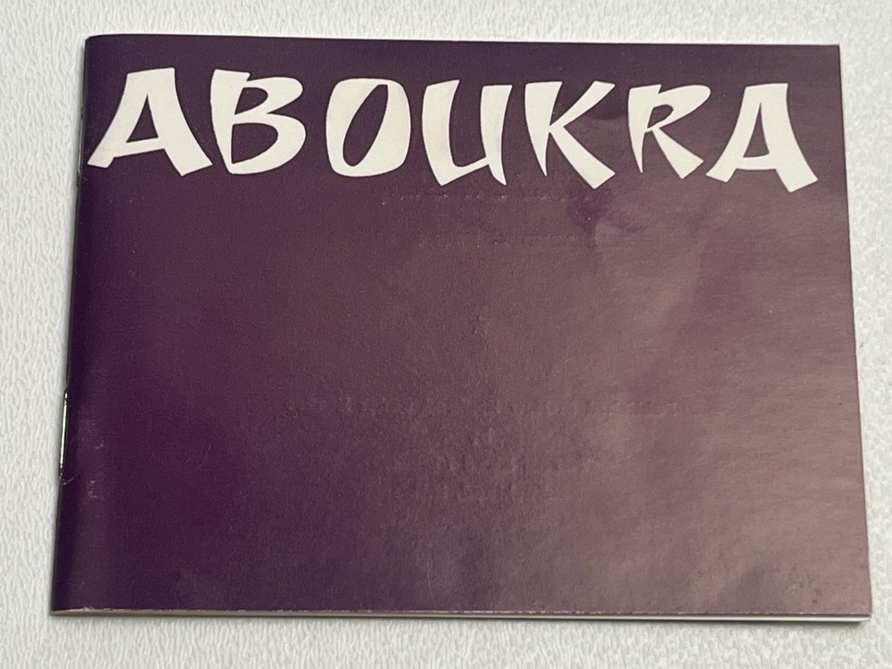 RARE VINTAGE DECK ABOUKRA CARDS FORTUNE TELLING TAROT