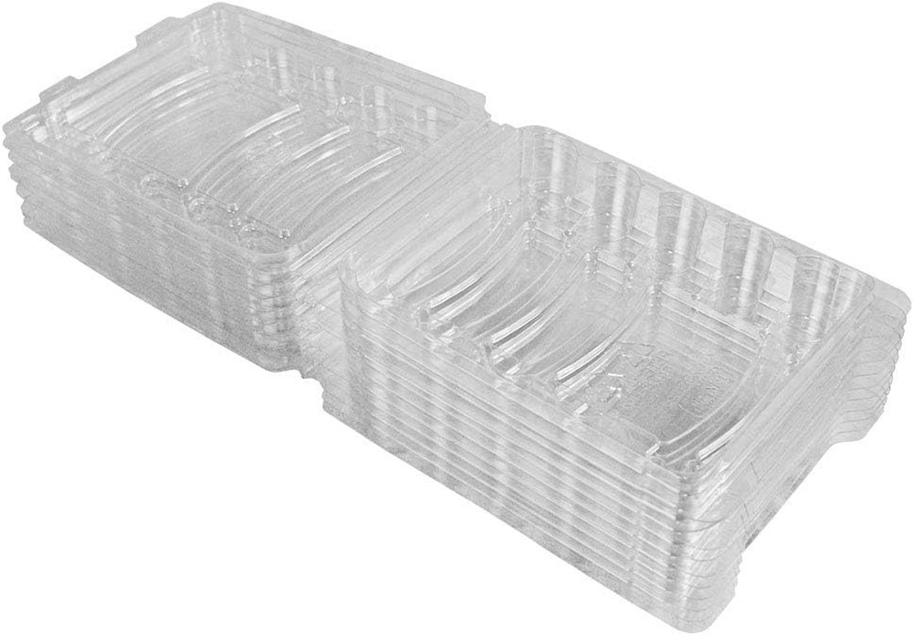 Plastic ESD Clamshell Case for 3.5" Internal Hard Drives (3.5" 10 Pack)