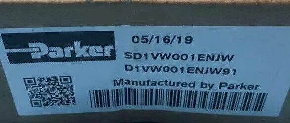 1PC New Parker SD1VW001ENJW D1VW001ENJW91 Solenoid Directional Valve Via DHL