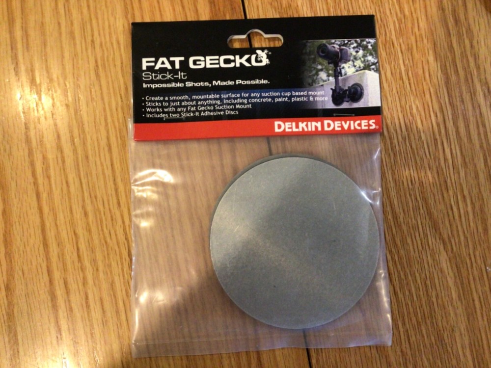 FAT GECKO STICK-IT DISCS (2 PACK) by Delkin