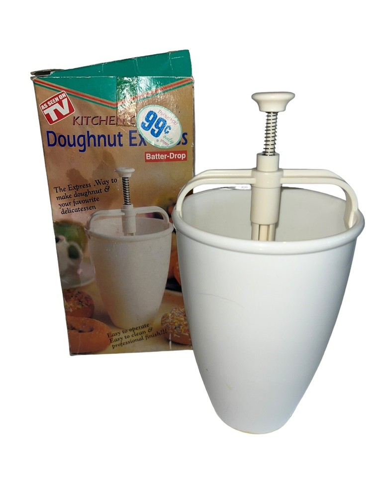 Vintage Kitchen Donut Express Batter Drop Donut Maker