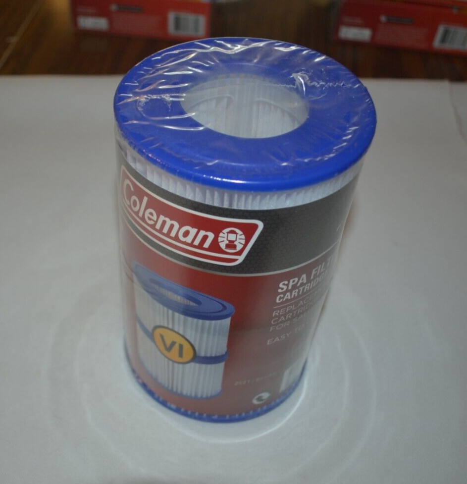 COLEMAN SPA FILTER CARTRIDGE ( VI ) 2 PACK NEW !!