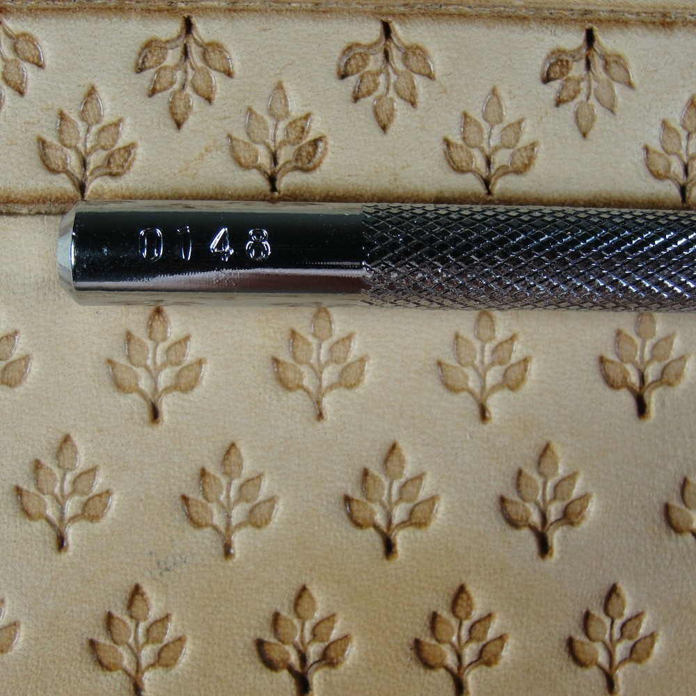 Japan Select - #O148 Leaf Branch Stamp (Leather Stamping Tool)