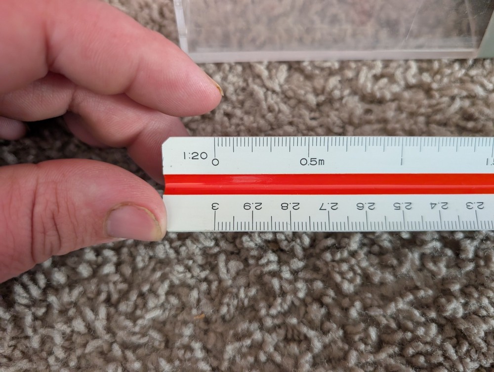 Charrette No.2608 Drafting Ruler