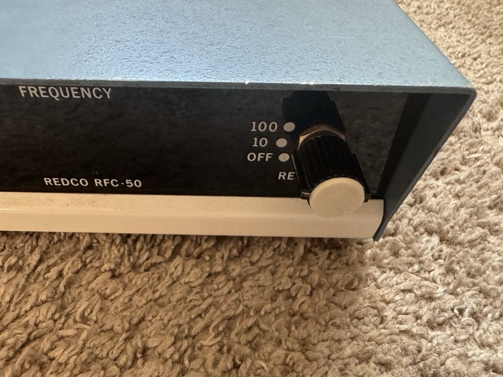 Vintage REDCO RFC-50 Frequency Counter Electronics Untested