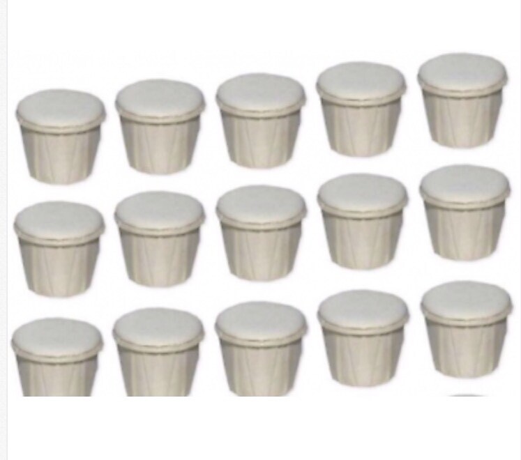 Cascarilla eggshell pack of 15