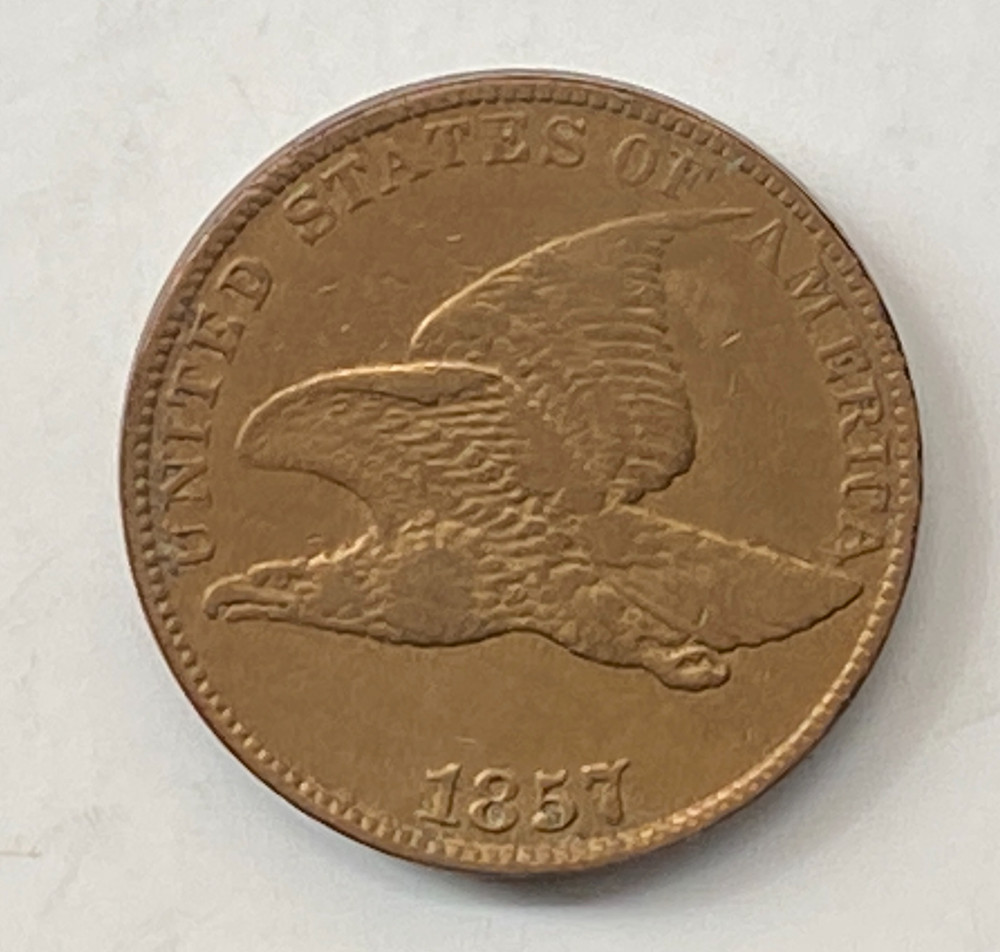 1857 Flying Eagle Cent - Free Shipping