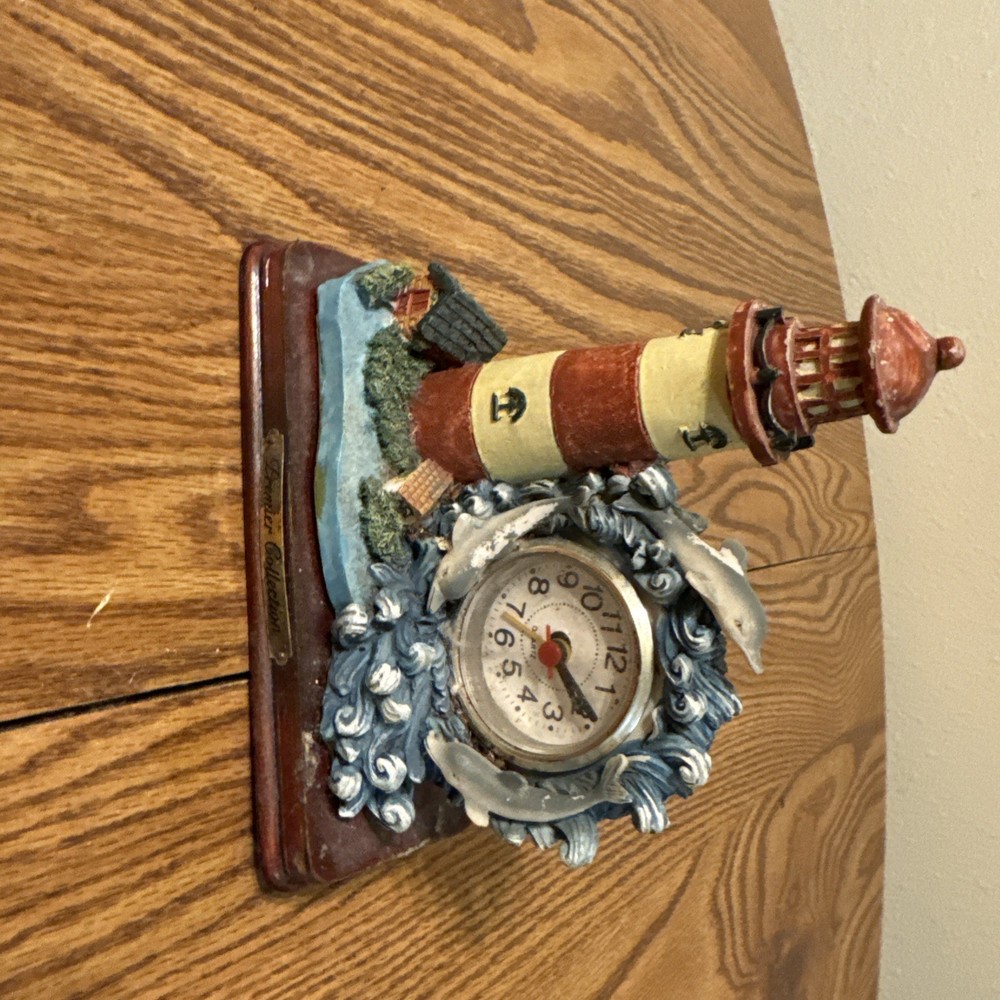Lighthouse Clock Premiere Collection Battery Operated