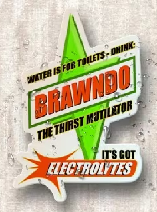 Brawndo Logo Idiocracy Decal Sticker