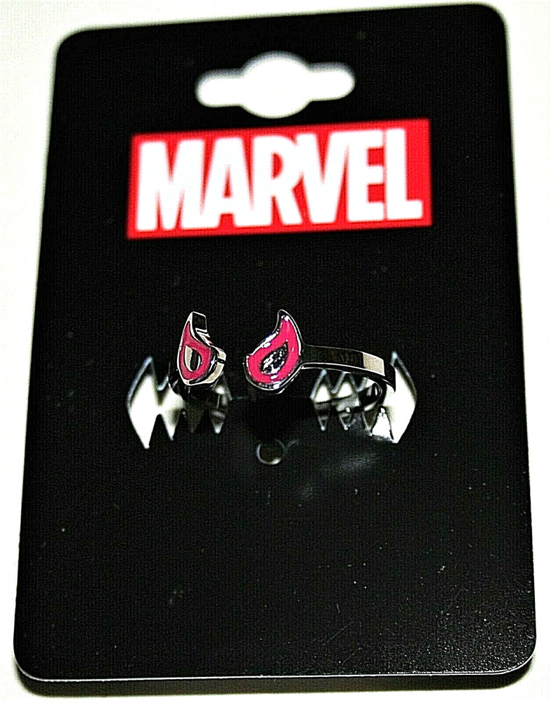 Marvel Comics Spider-Gwen From Spider-Man Split Ring New NOS MOC Size 8