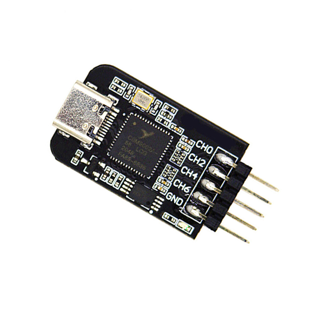 8 Channel Mini Logic Analyzer Type-C MCU Arm FPGA Debugging Tool 24m Sampling