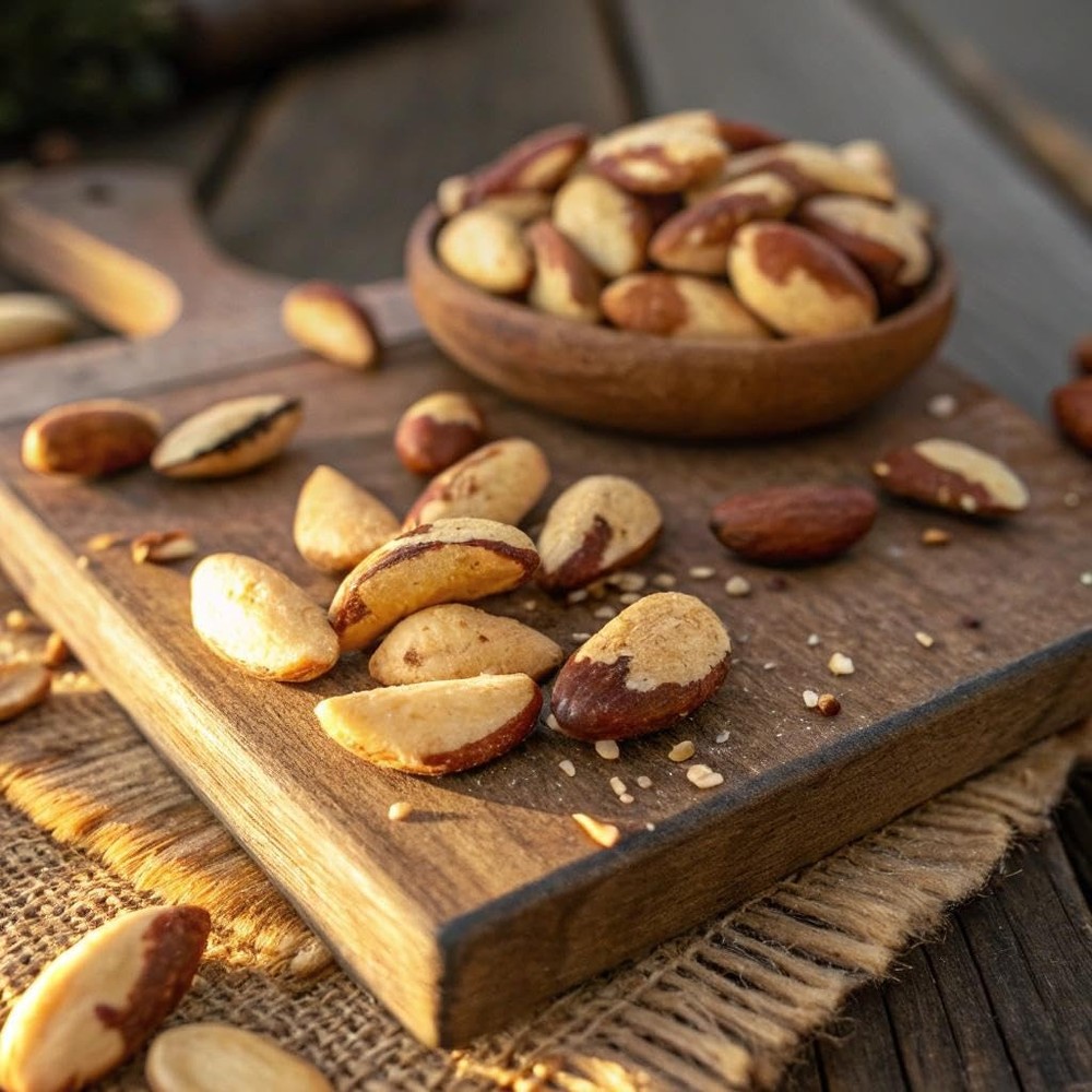 - Raw Brazil Nuts, Unsalted, No Shell, Whole, (8Oz - 1 Pack) Bulk Nuts Packed Fr