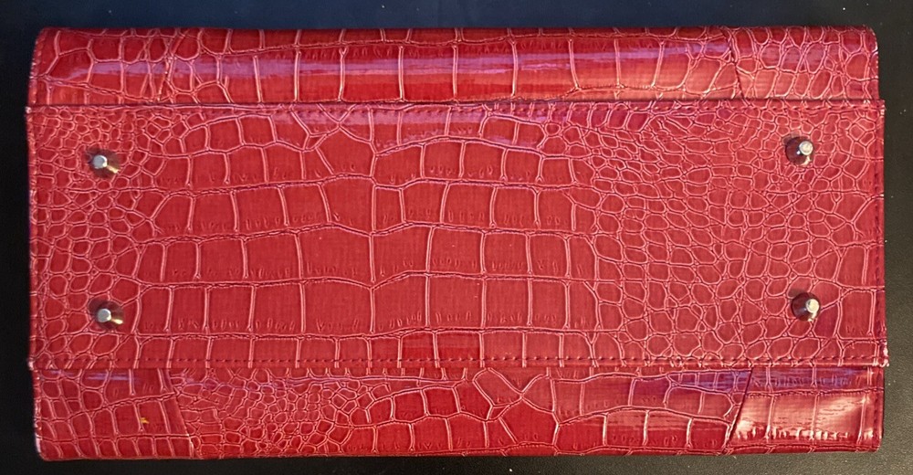 Miche Ella Classic Shell Wrap Red Croc Embossed Shiny Textured – Shell Only