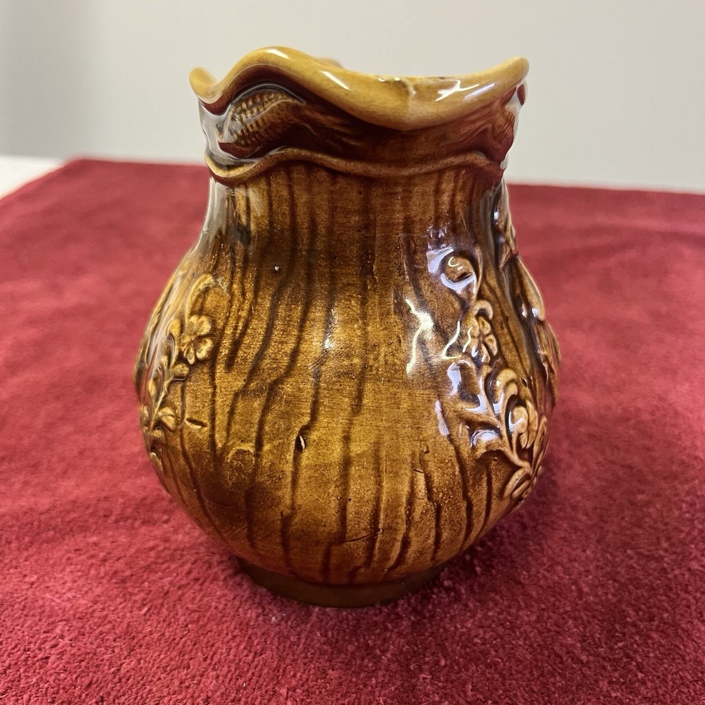 Creamer With Rooster And Corn Cob