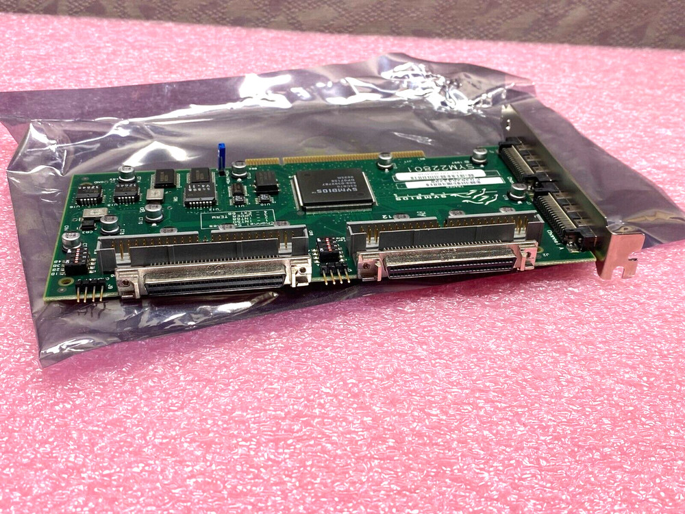 SYMBIOS LOGIC SYM22801L PCI DUALSCSI CONTROLLER CARD