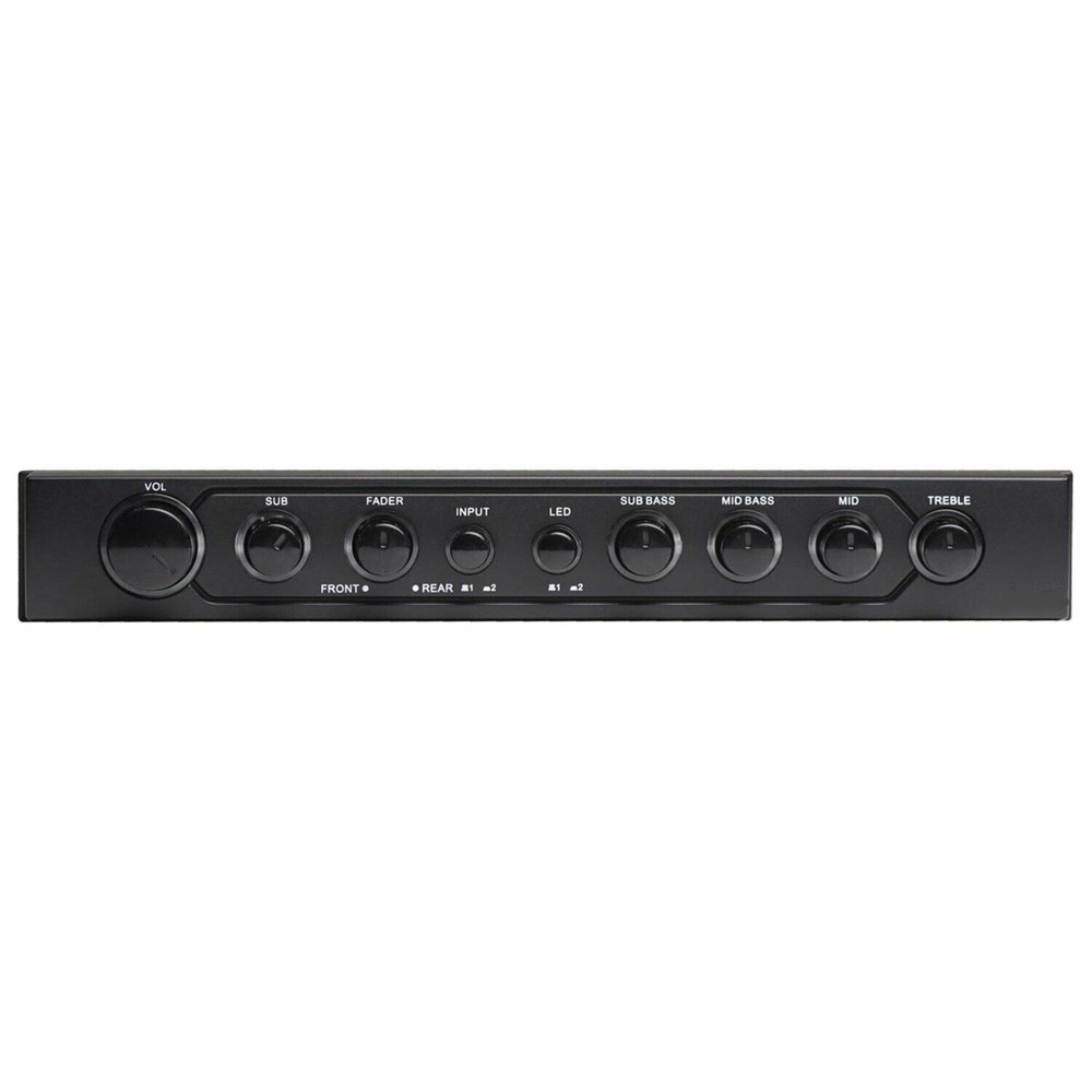 Autotek Car Audio Equalizer 4-Band / 9-Volt Line-Driver Multiple-Source Signal