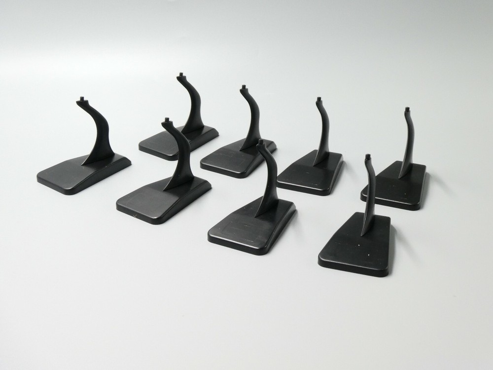 Black Plastic Display Stand for 1:400 Diecast Aircraft Model 8 set bundle FRE SH