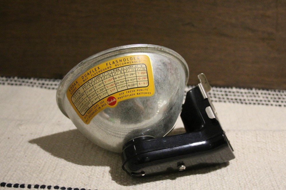 Vintage Kodak Duaflex Flasholder Flash Unit – Untested