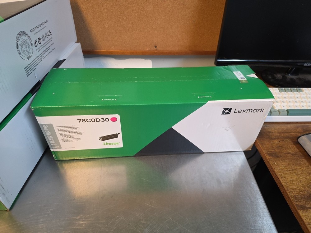 Lexmark 78C0D30 Magenta Developer Unit 125,000 Page Yield