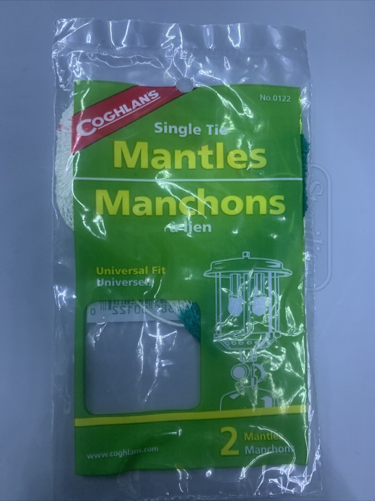 Coghlan’s Single Tie String Tie Lantern Mantles 0122 2/PK