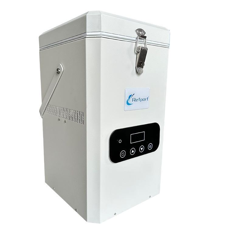 2L -120℃/-184℉ Ultra-Low Temperature Deep Freezer for Lab Samples Storage AC/DC