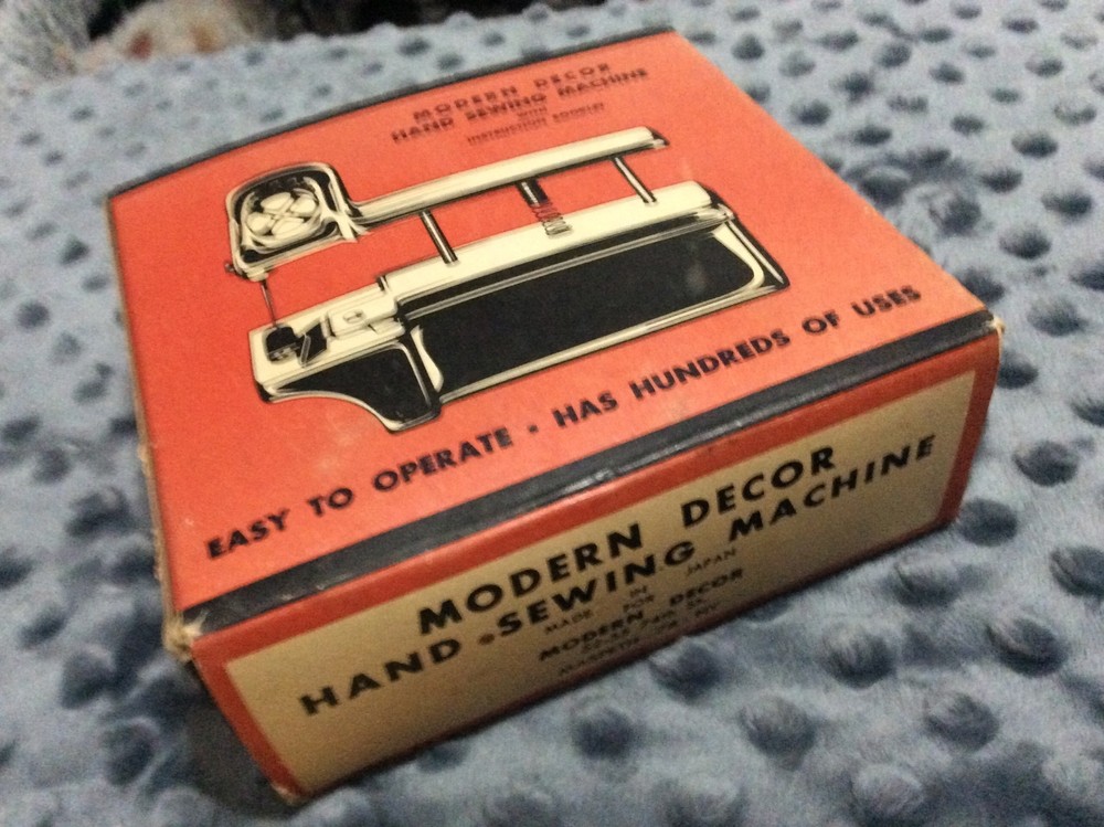Vintage Modern Decor Hand Sewing Machine