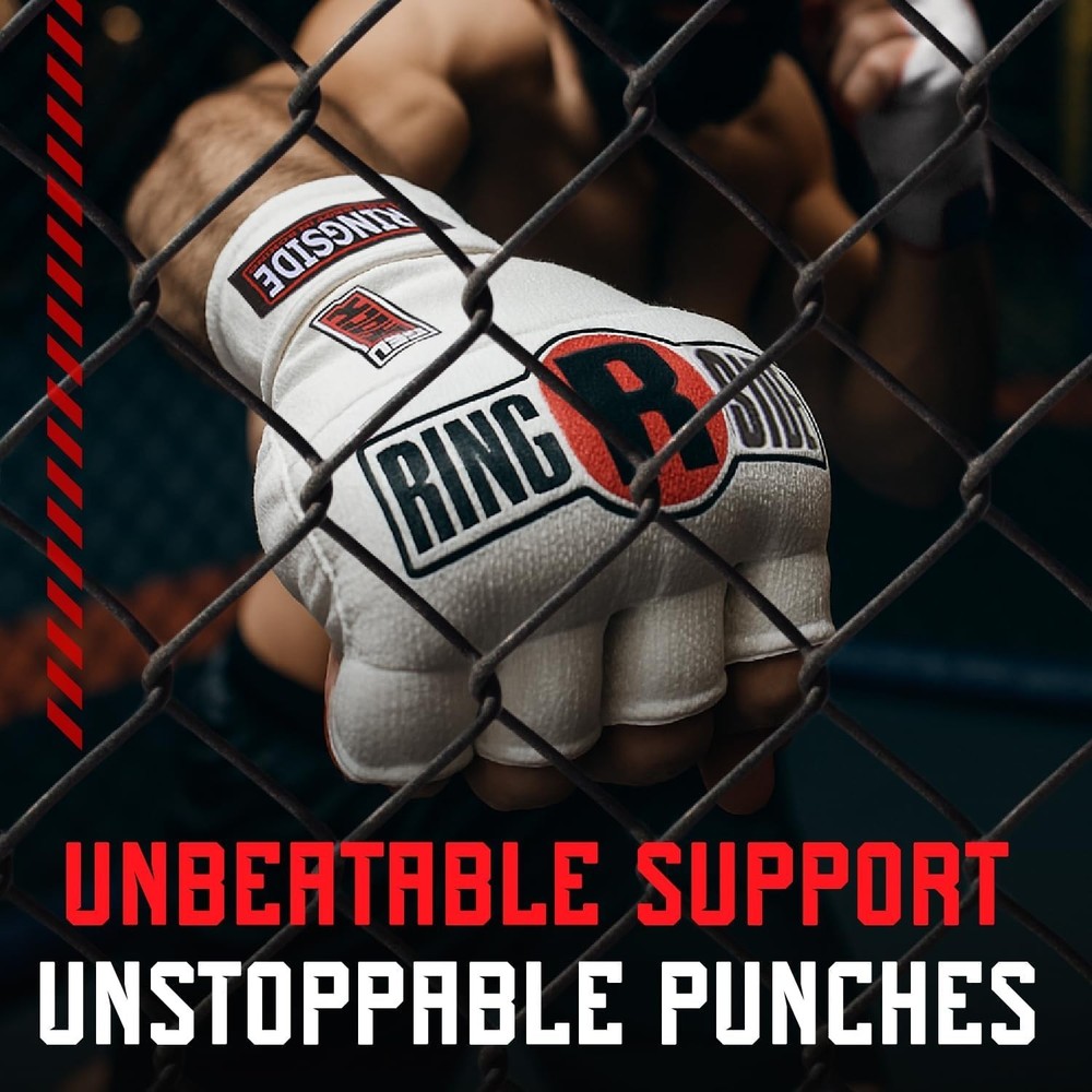 Moisture-Wicking Gel Shock Quick Wraps - Comfortable Hand Support for Fighters