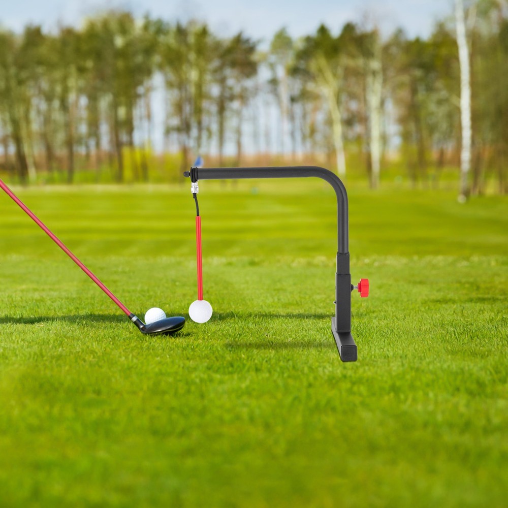 Golf Swing Trainer Aid Training Golf Practice Swing Groover & Hitting Adjustable