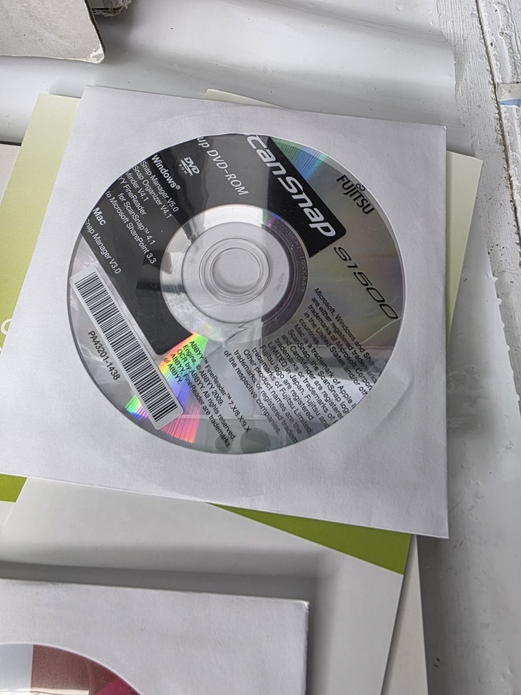 Fujitsu ScanSnap S1500 Sheetfed Duplex Color Document Scanner