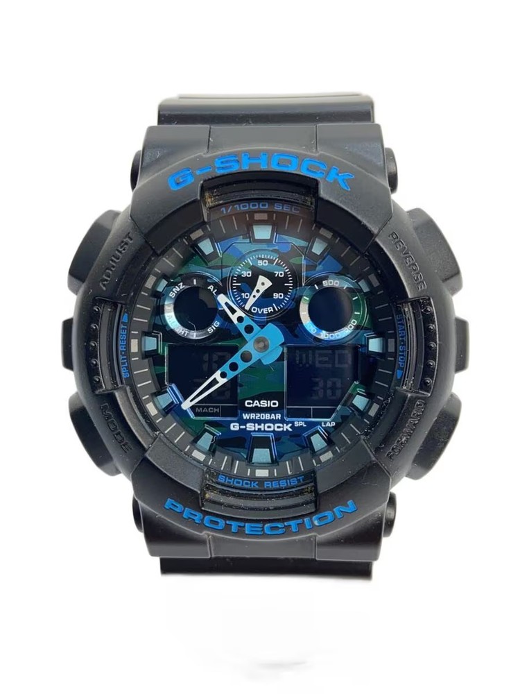 CASIO Quartz Wristwatch G SHOCK Digital Analog BLK BLK