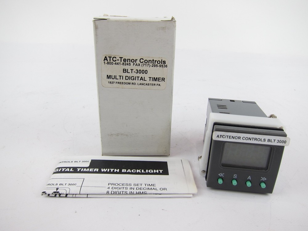 NEW ATC-Tenor Controls BLT-3000 Multi Digital Timer BLT3000