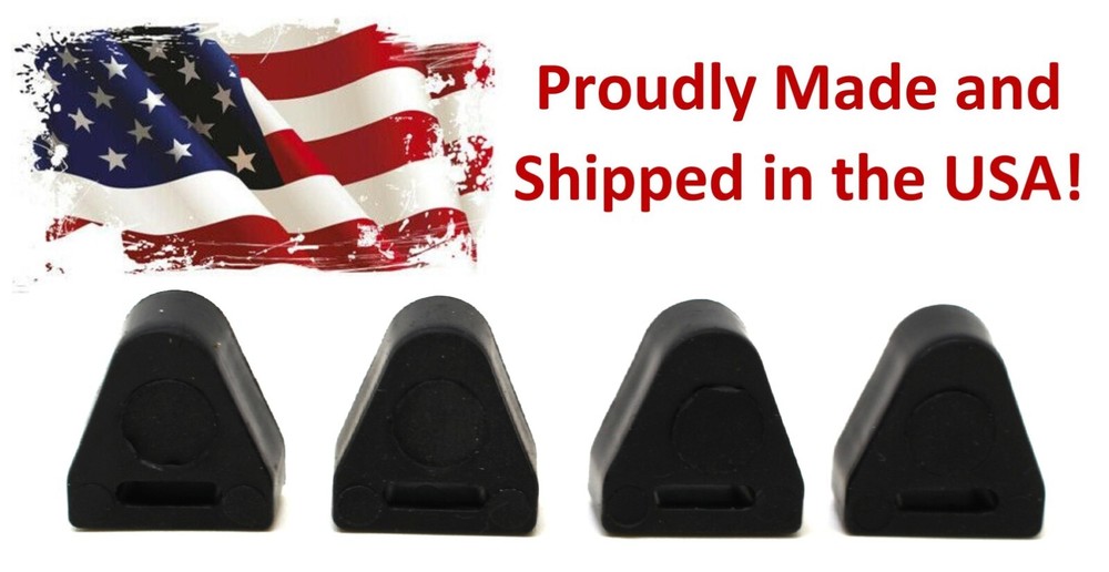 Tailgate Latch Rubber Bumper Stop 16633065 LH & RH fits ChevySilverado GM 4 Pack