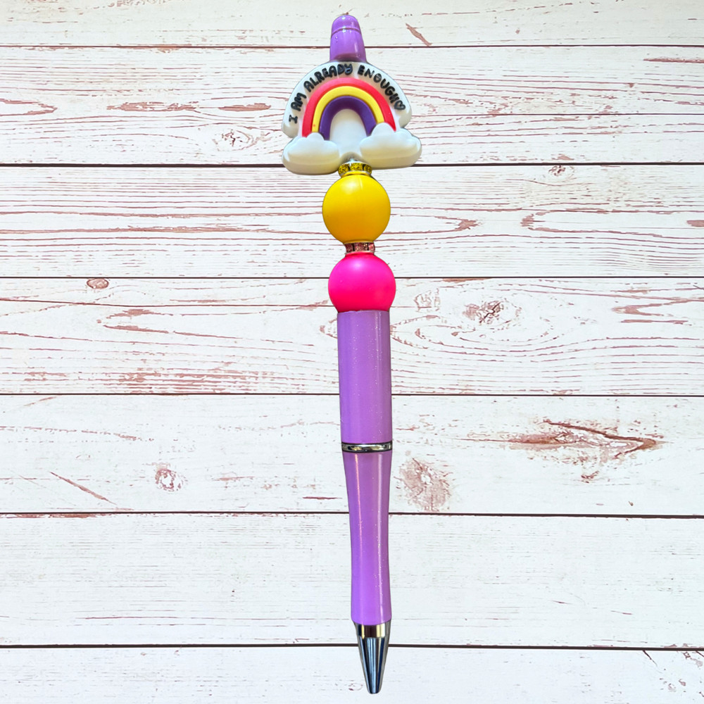 Self Love Beaded Pen Set | Positive Affirmation Designs