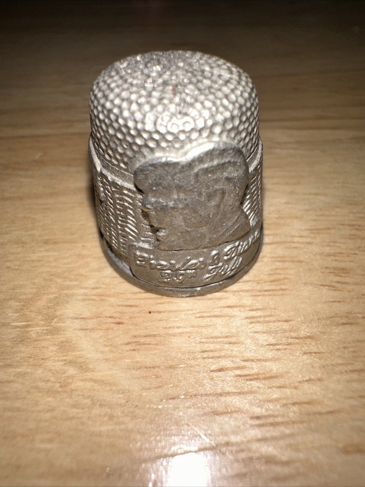 Vintage Metal Thimbles Unusual Decorative