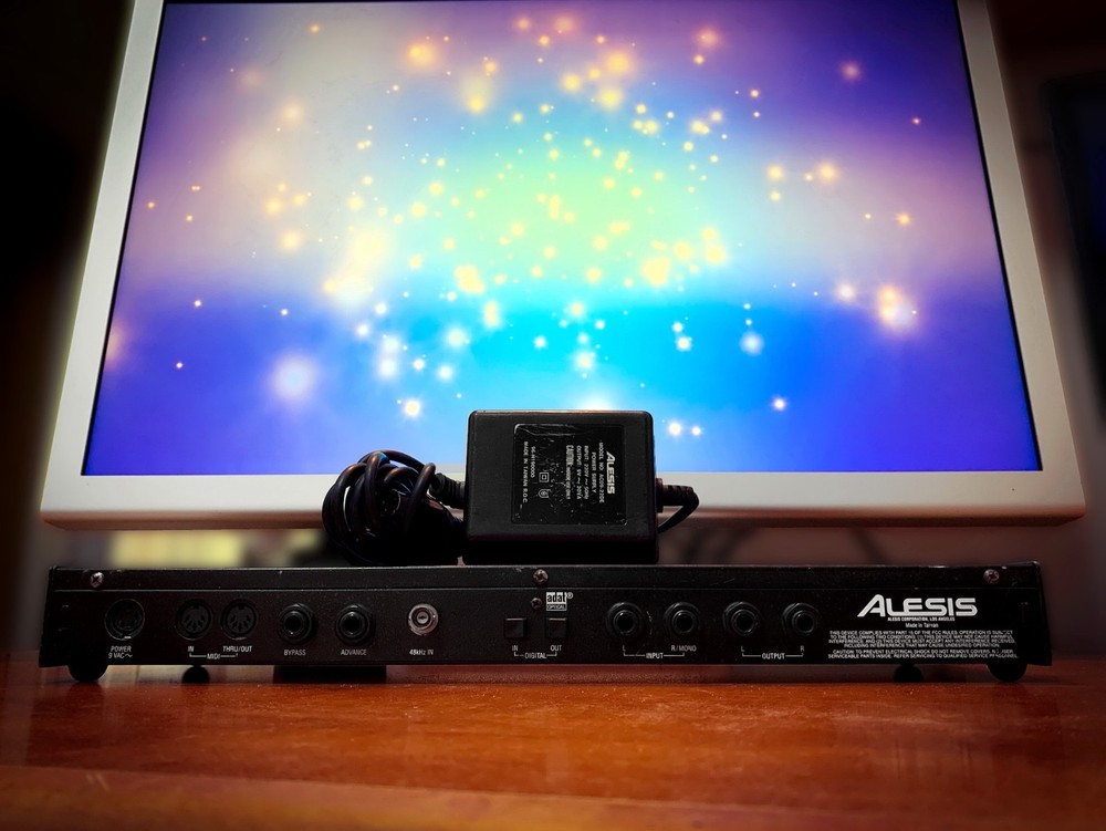 Alesis QuadraVerb 2 🌈RaRe🌈 Multi Effects Processor Rack