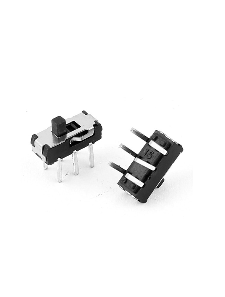 6Pack 2 Position DPDT 2P2T 6 Pin PCB Panel Mini Vertical Slide Switch