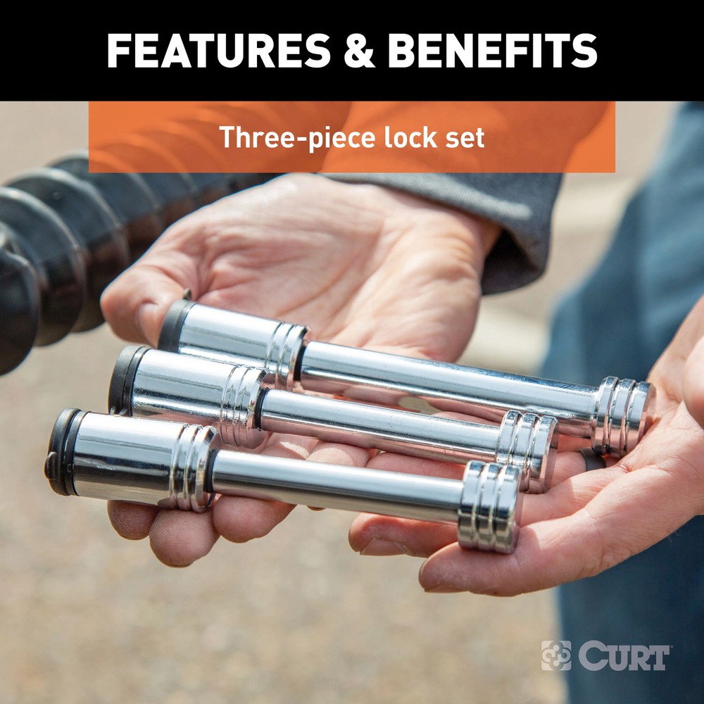 Curt-Rambler Tow Bar Lock Set