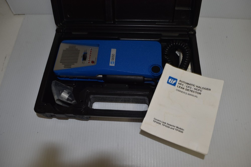 Tif Model 5650 Automatic Halogen Leak Detector - NEW (XPM3)