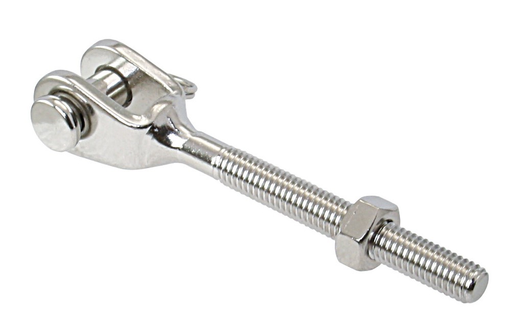 Threaded fork AISI316 M5