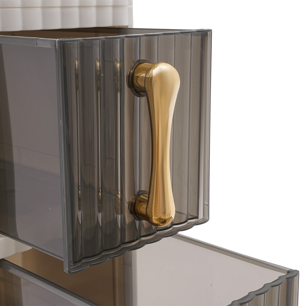 Stylish Bathroom Floor Cabinet with Large Capacity & Space-Saving Design