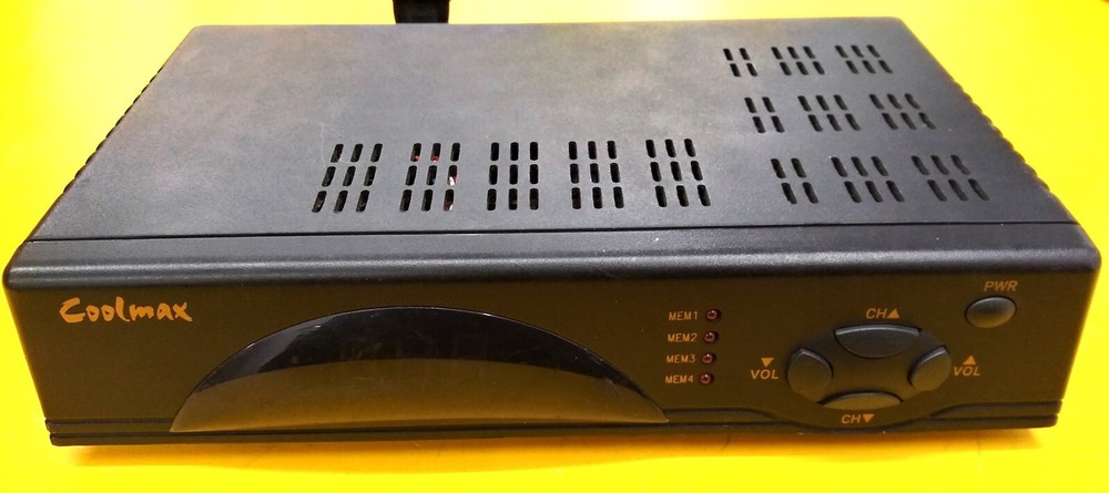 ⭐️⭐️⭐️⭐️⭐️ G.E.C Coolmax TV Television Analog Cable Box